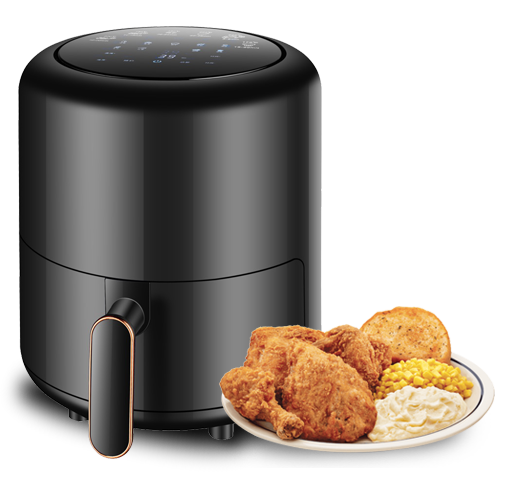 DH-708A ECRÃ TÁCTIL DE LED 9 PREDEFINIÇÕES AIR FRYER